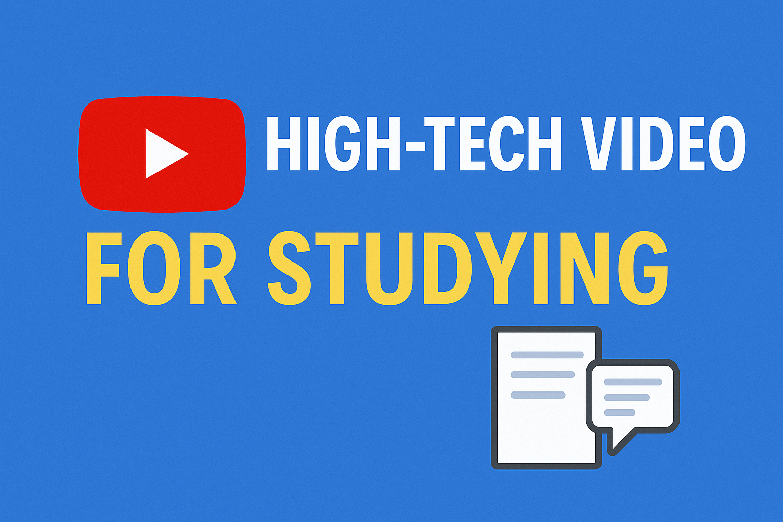 Turn YouTube Links into Instant Learning Tools